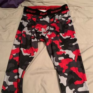 Eastbay compression 3/4 leggings